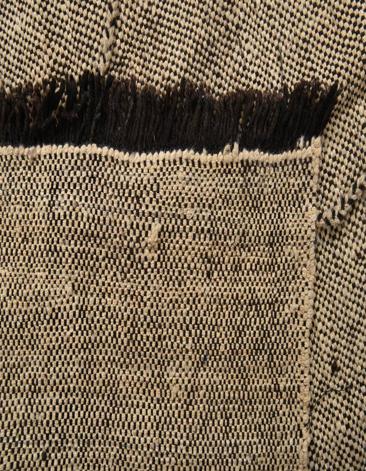 Detail image of  8' 8 x 9' 3  Hand Knotted Moroccan Wool Square Rug