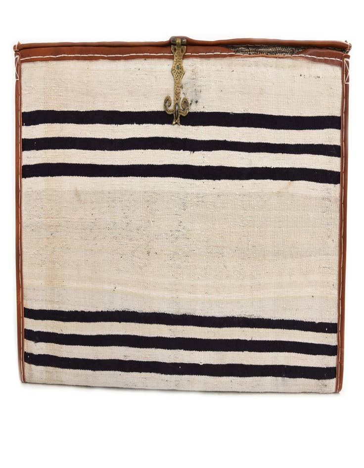 Detail image of  1' 7 x 3' 1  Hand Knotted Furniture Trunk