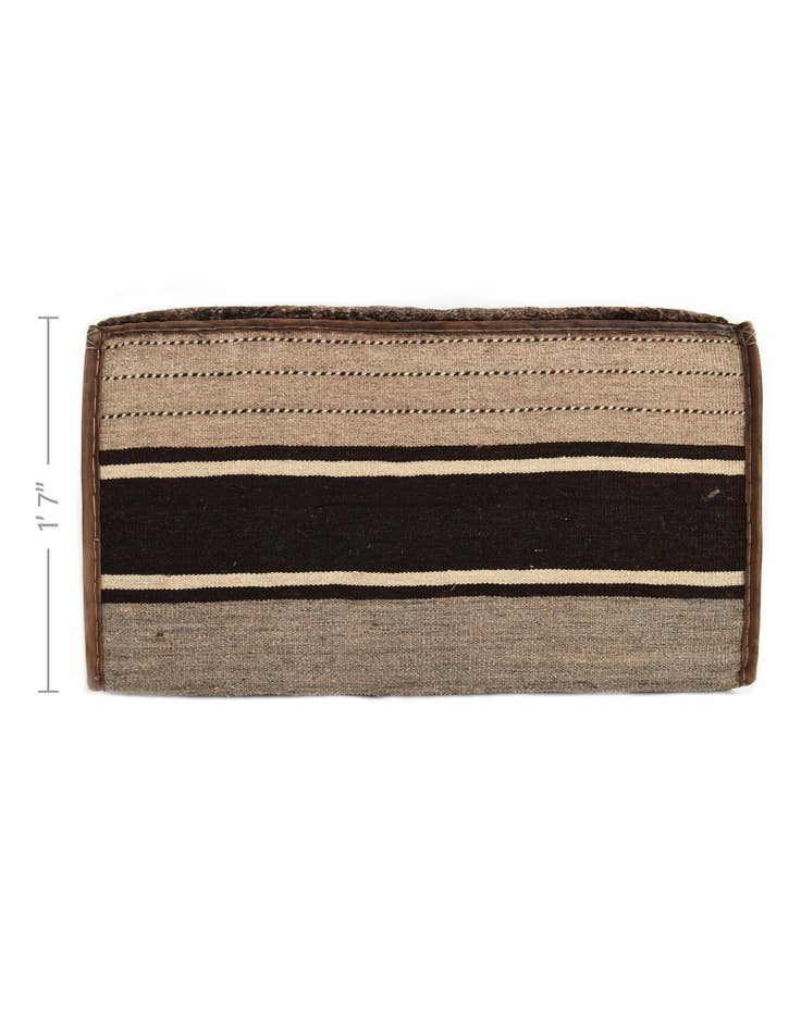 Detail image of  1' 7 x 2' 9  Hand Knotted Furniture Trunk