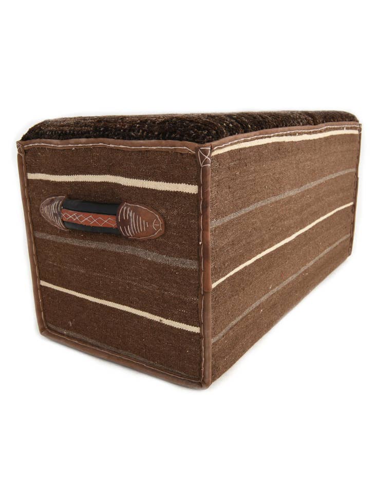 Detail image of  1' 6 x 3' 2  Hand Knotted Furniture Trunk