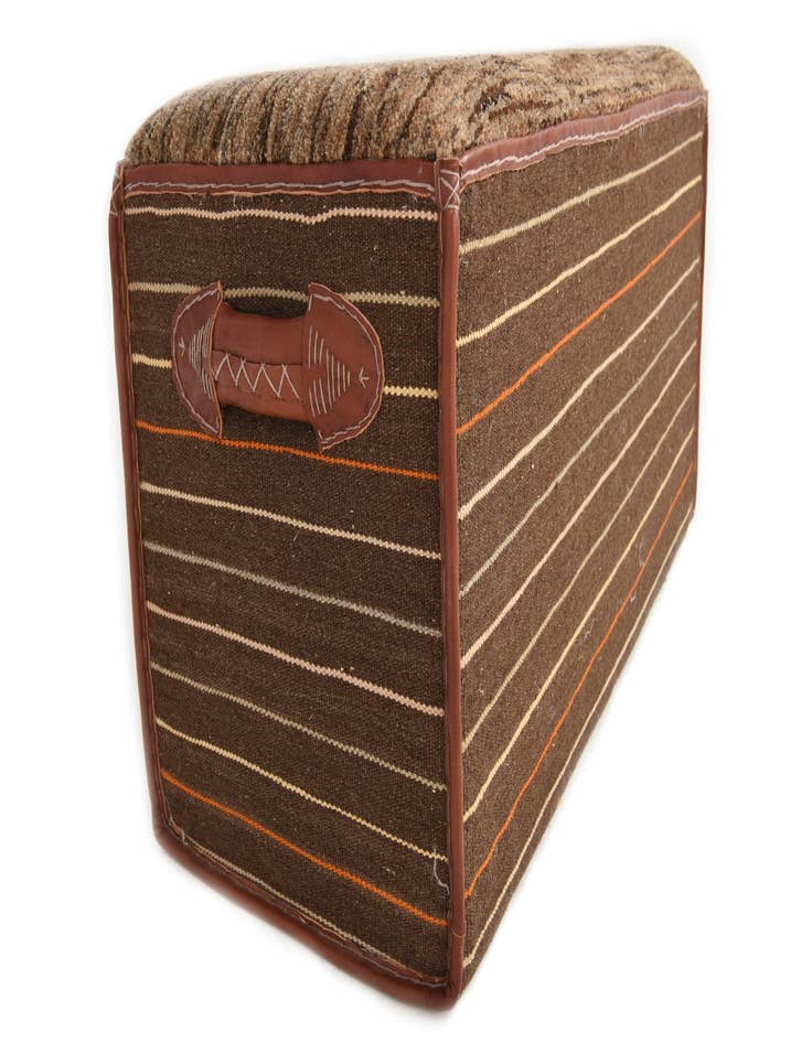 Detail image of  1' 6 x 3' 3  Hand Knotted Furniture Trunk