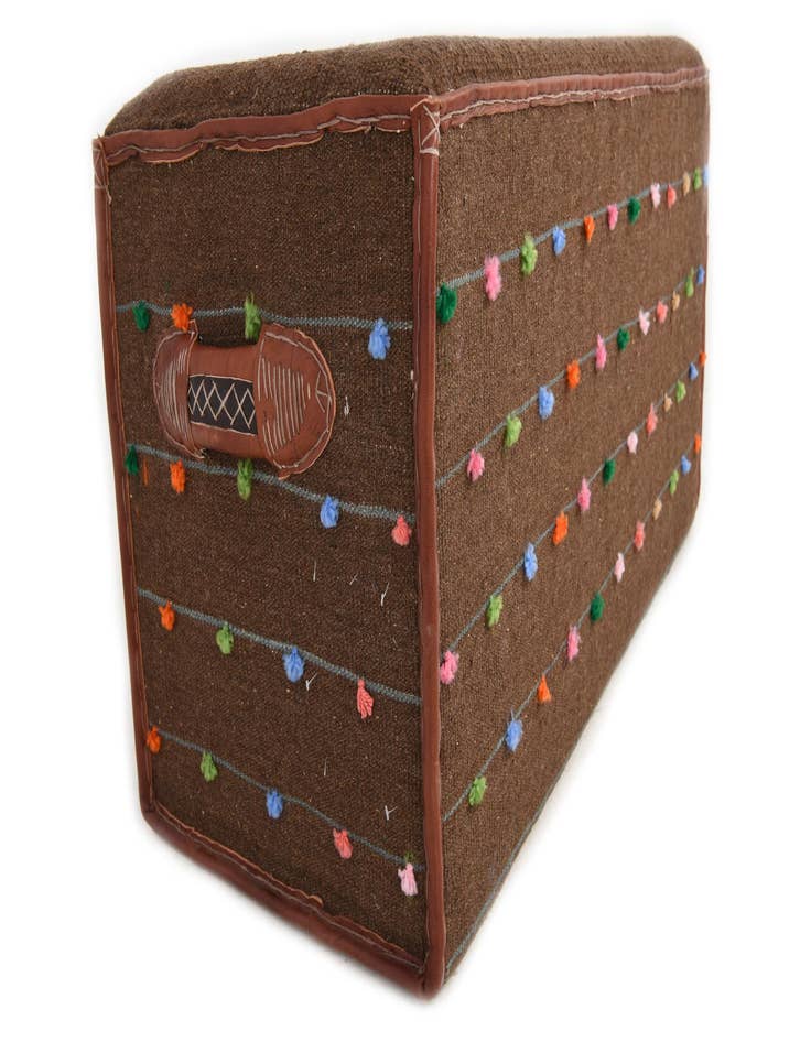 Detail image of  1' 6 x 3' 3  Hand Knotted Furniture Trunk