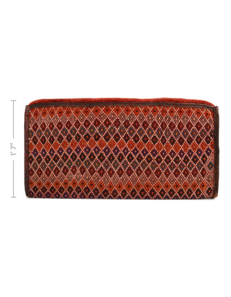 Detail image of  1' 7 x 3' 2  Hand Knotted Furniture Trunk