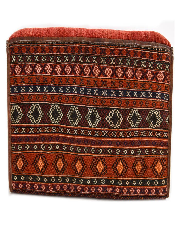 Detail image of  1' 6 x 3'  Hand Knotted Furniture Trunk