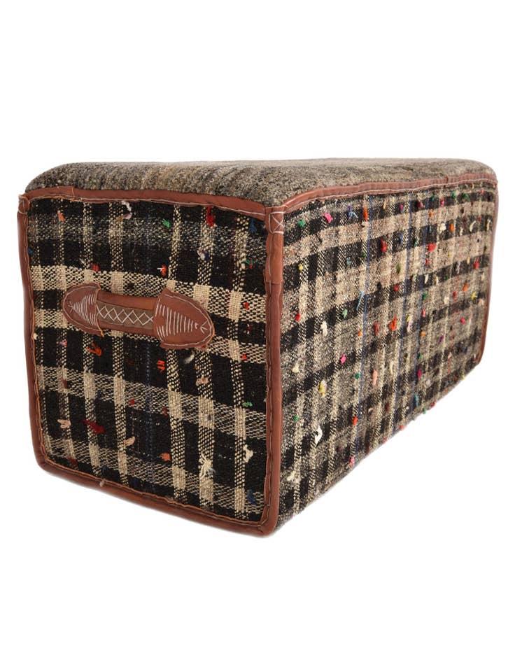 Detail image of  1' 7 x 3' 4  Hand Knotted Furniture Trunk