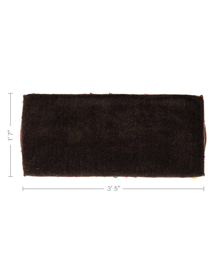 Detail image of  1' 7 x 3' 5  Hand Knotted Furniture Trunk