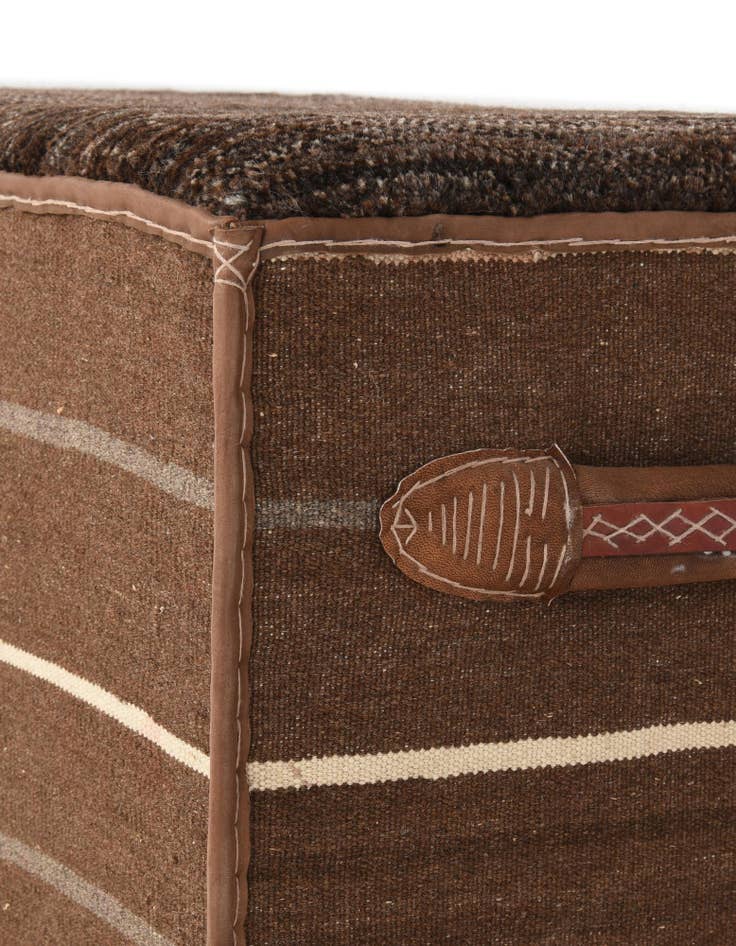 Detail image of  1' 7 x 3' 2  Hand Knotted Furniture Trunk