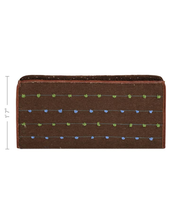 Detail image of  1' 6 x 3' 5  Hand Knotted Furniture Trunk