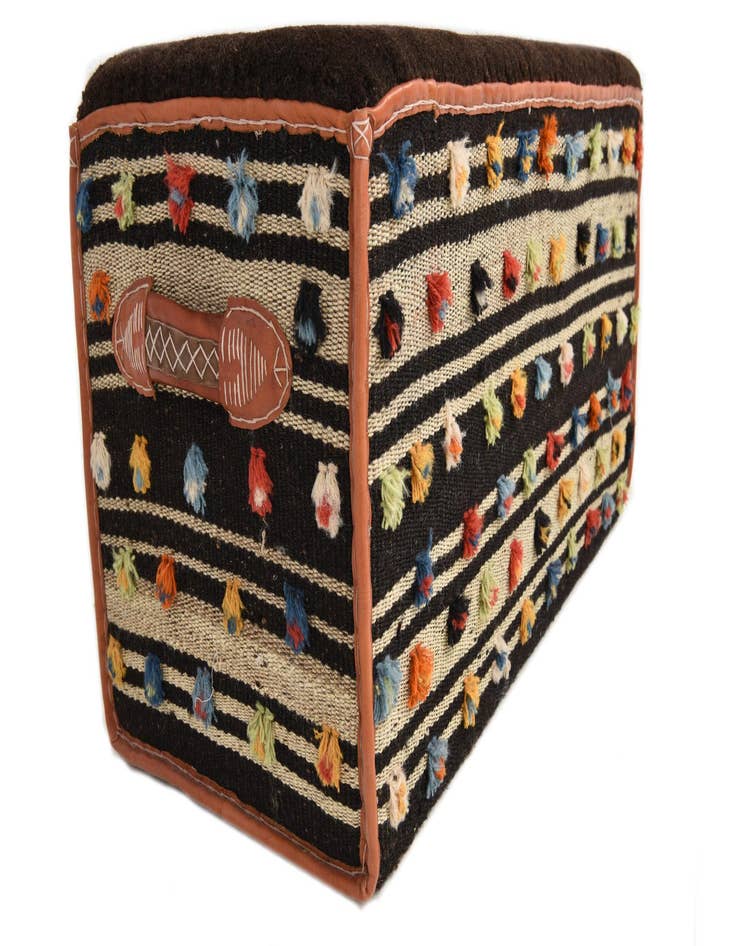 Detail image of  1' 7 x 3' 4  Hand Knotted Furniture Trunk