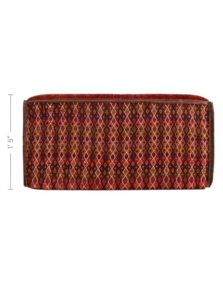 Detail image of  1' 4 x 3'  Hand Knotted Furniture Trunk