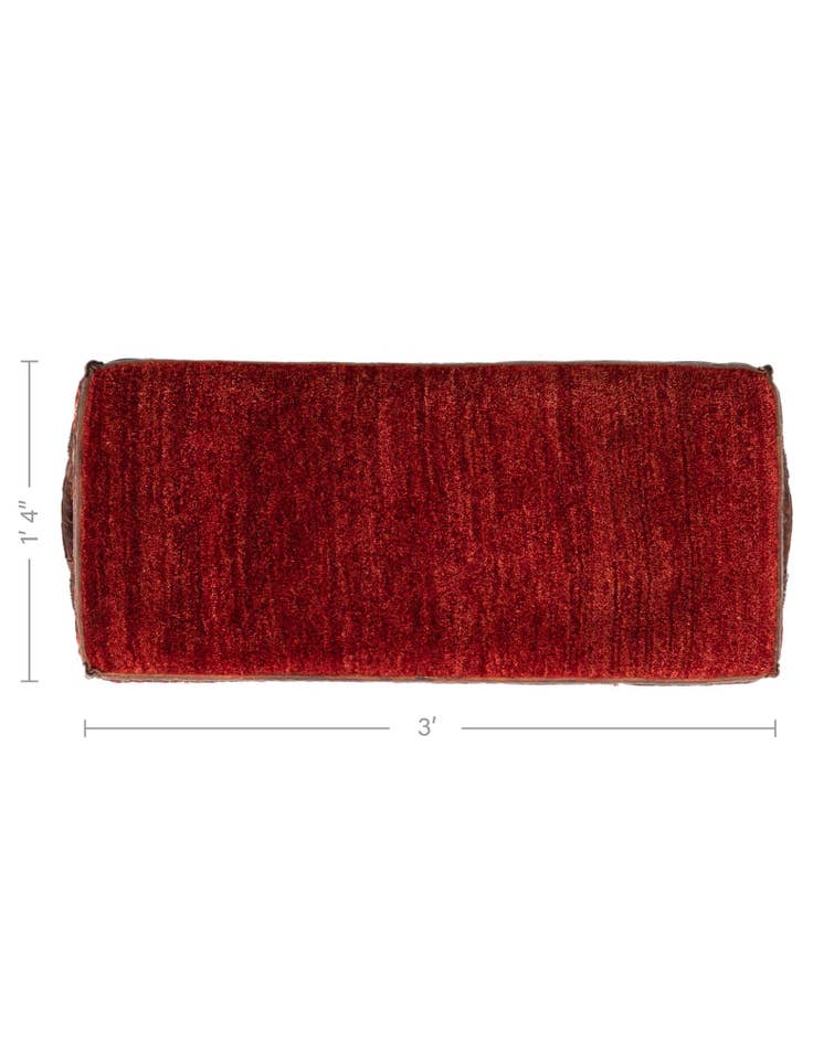 Detail image of  1' 4 x 3'  Hand Knotted Furniture Trunk