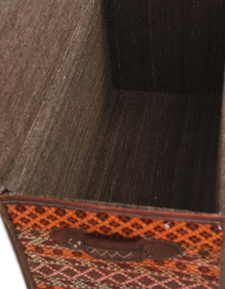 Detail image of  1' 7 x 3'  Hand Knotted Furniture Trunk