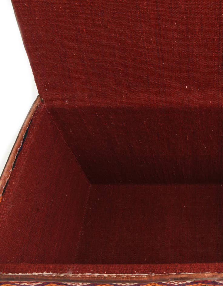 Detail image of  1' 8 x 3'  Hand Knotted Furniture Trunk