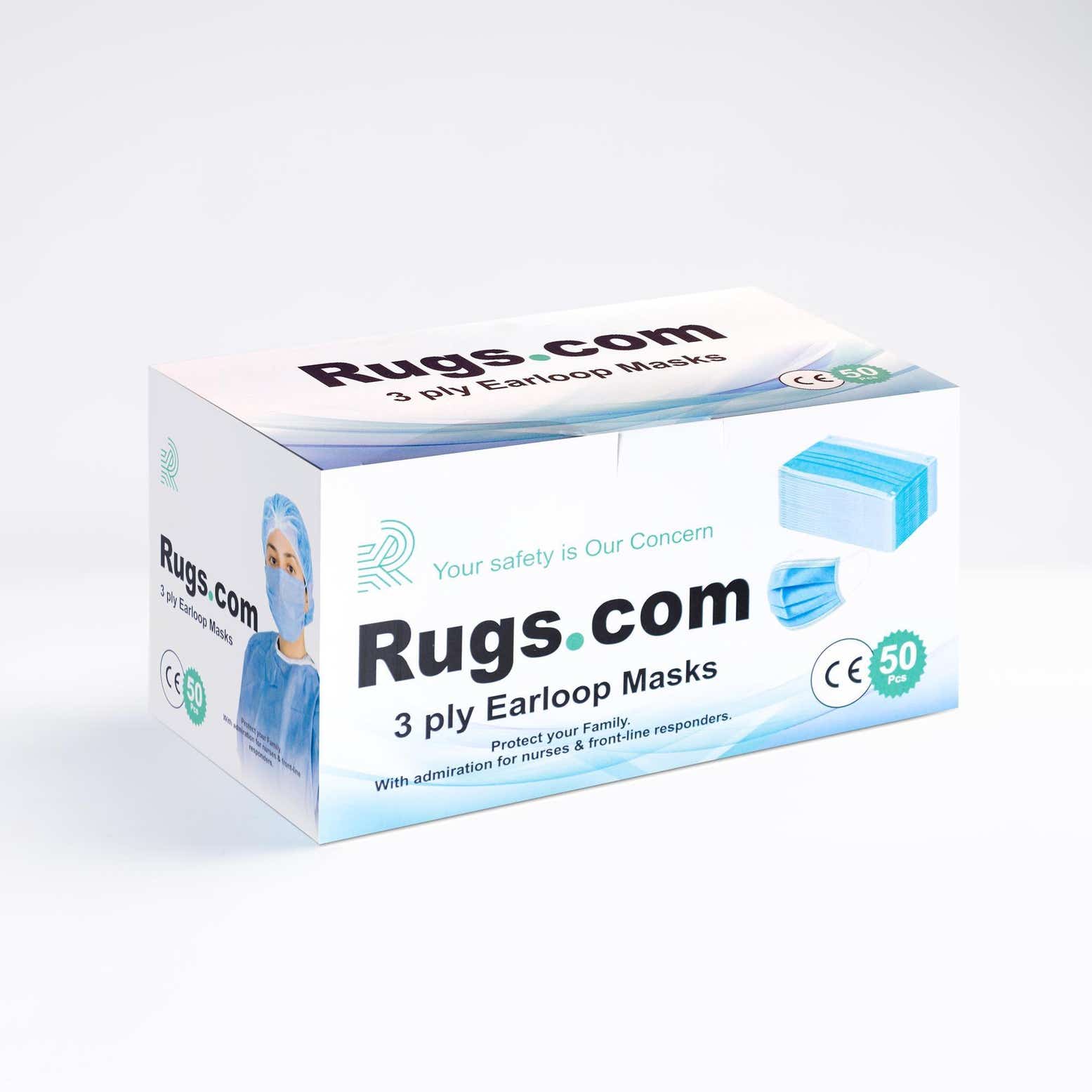 Primary image 3 Ply Disposable Face Mask (50 Pcs)