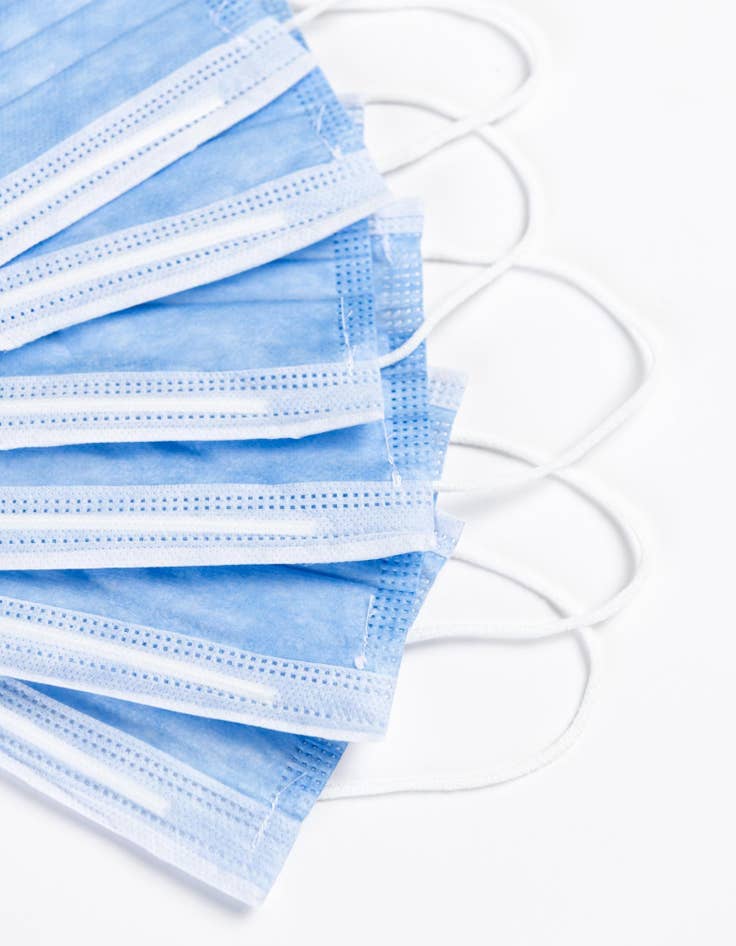 Detail image of 3 Ply Disposable Face Mask (50 Pcs)