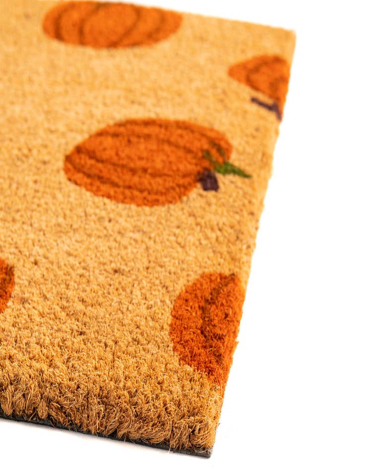 Detail image of  1' 6 x 2' 6 Pumpkins Doormat