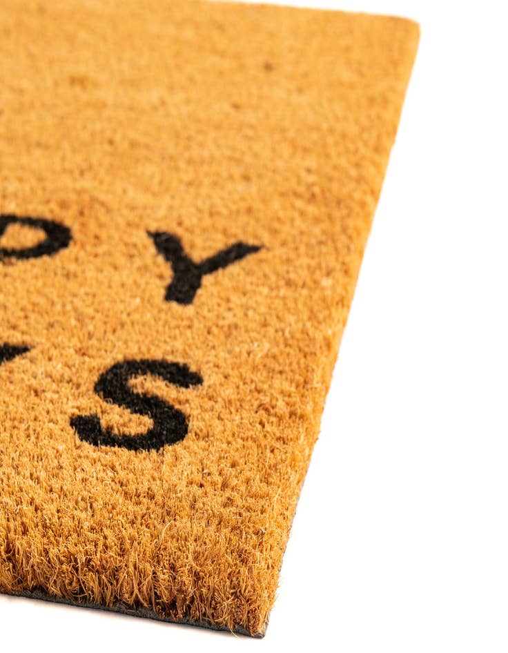 Detail image of  1' 6 x 2' 6 Happy Holidays Doormat