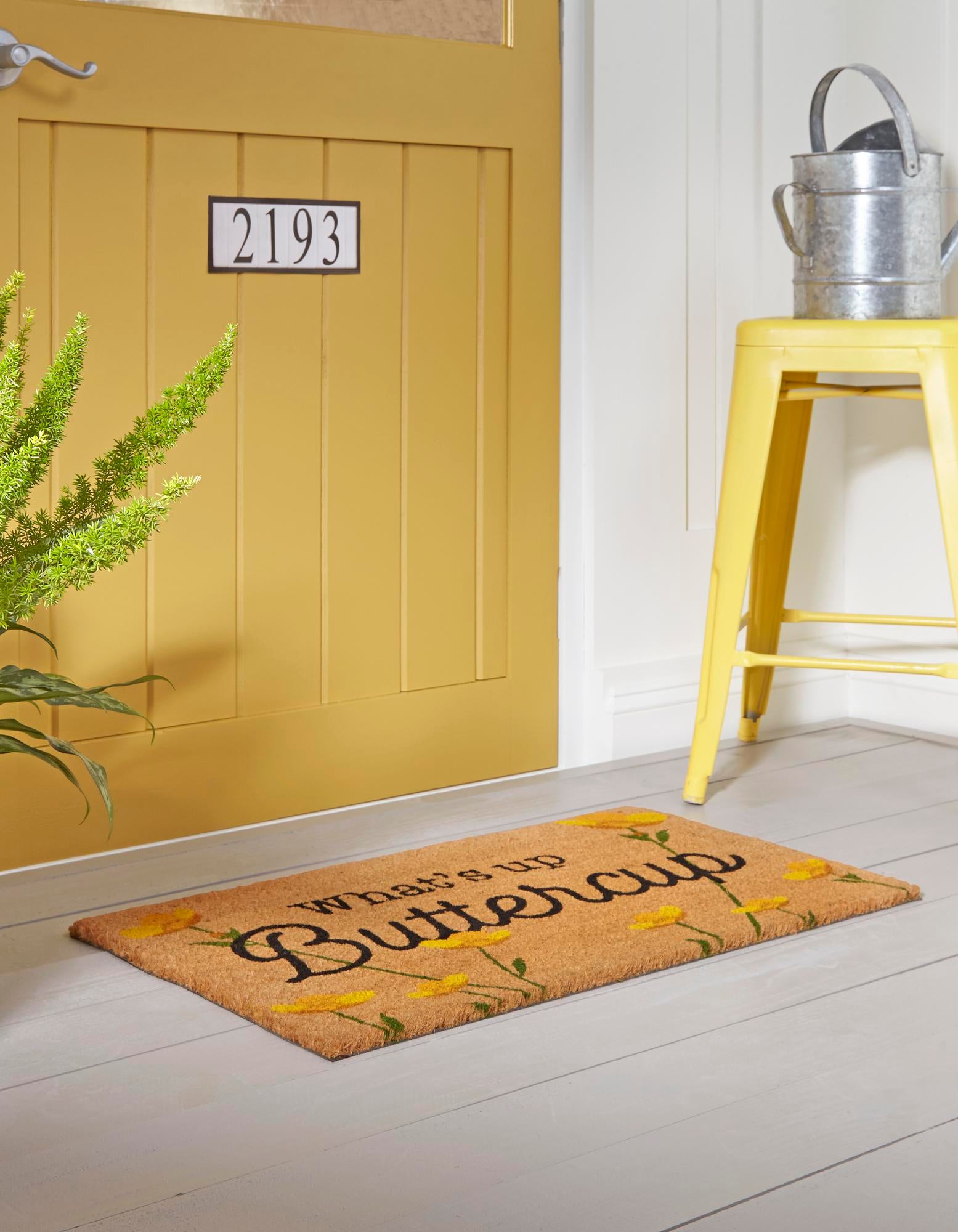 Natural 1' 6 x 2' 6 Buttercup Doormat