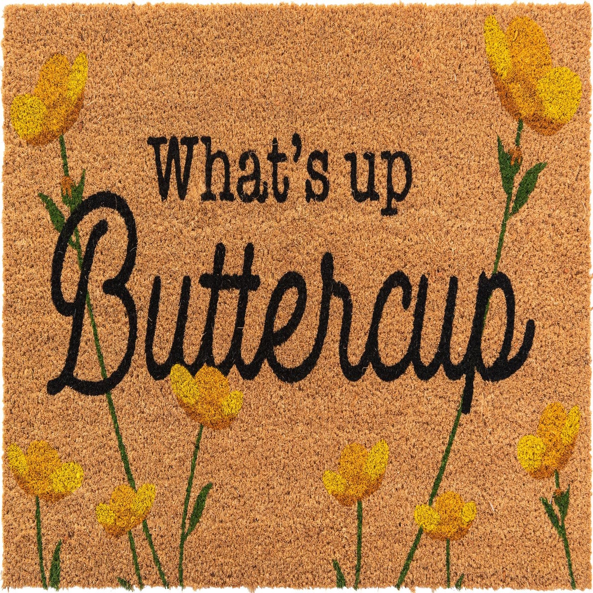 Natural 1' 6 x 2' 6 Buttercup Doormat