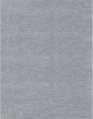 A close-up view of a medium gray rug pad, showing its dense, felt-like texture.