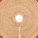 Rug Natural and Red Swatch link