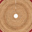 Rug Natural and Red Swatch link