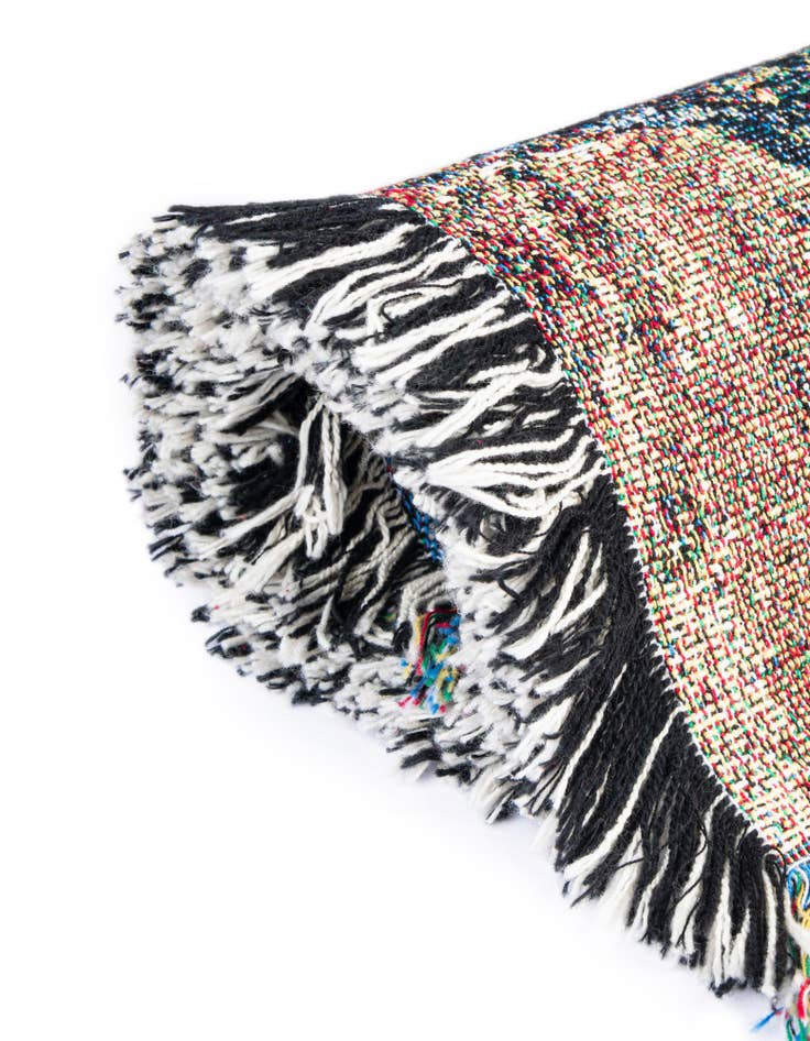 Detail image of 4' 6 x 6' Vineyard At Dusk Throw Blanket