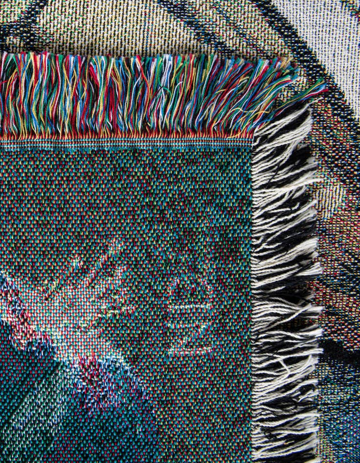 Detail image of 4' 6 x 6' Insects 3 Throw Blanket