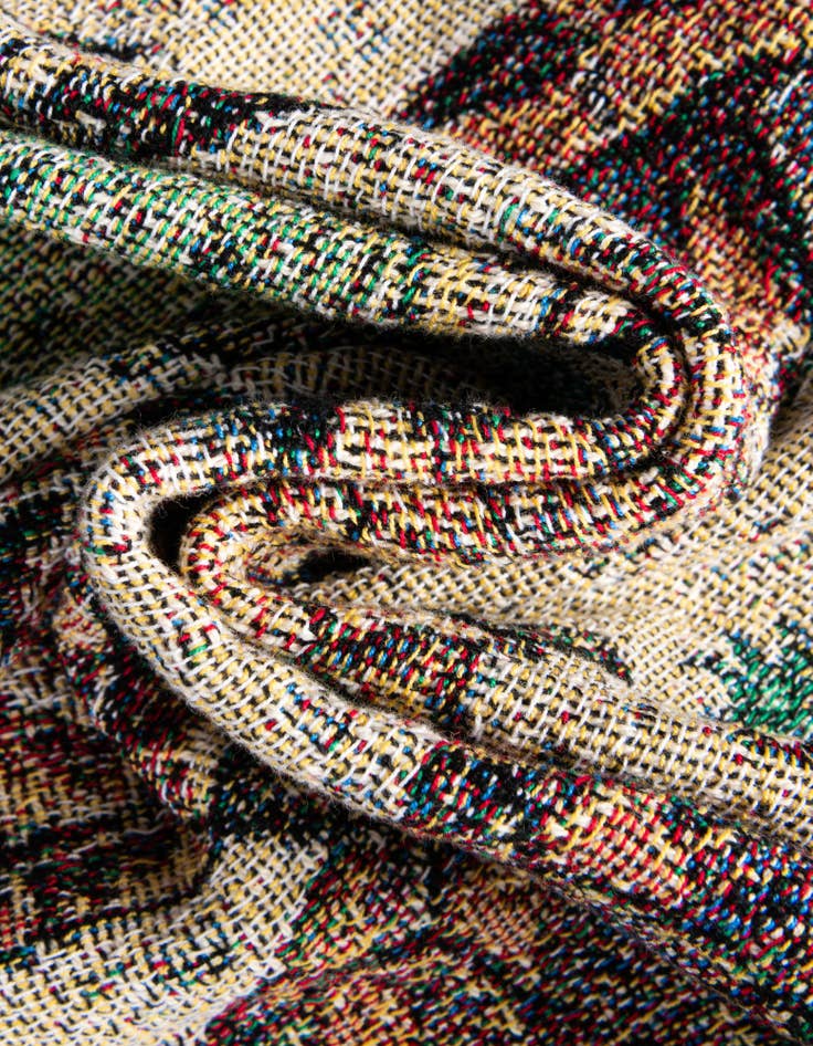 Detail image of 4' 6 x 6' Turtles Throw Blanket