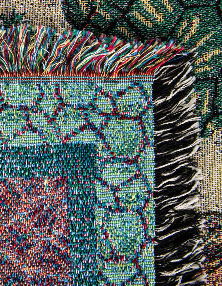 Detail image of 4' 6 x 6' Turtles Throw Blanket