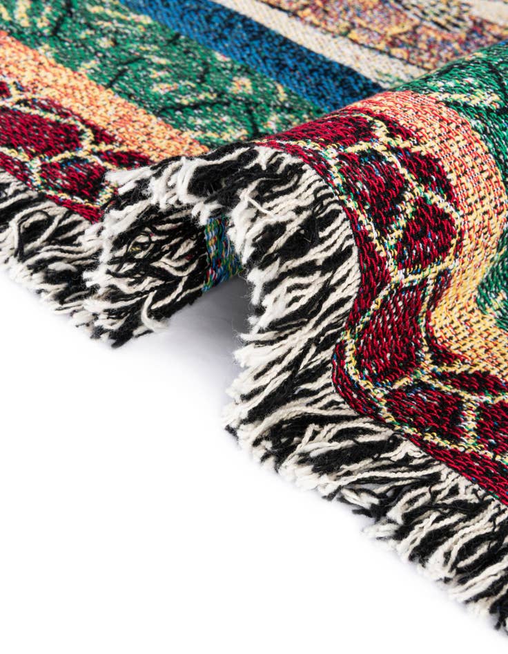 Detail image of 4' 6 x 6' Turtles Throw Blanket