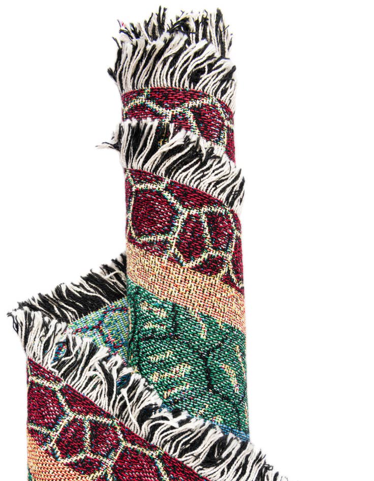 Detail image of 4' 6 x 6' Turtles Throw Blanket