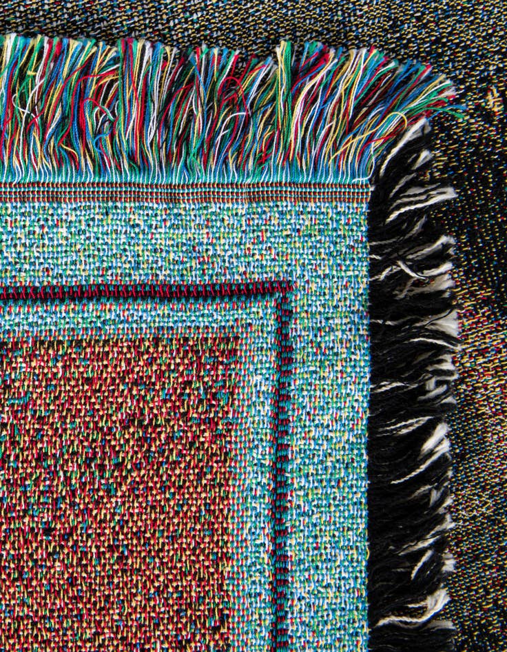 Detail image of 4' 6 x 6' Monarch Of The Glen Throw Blanket