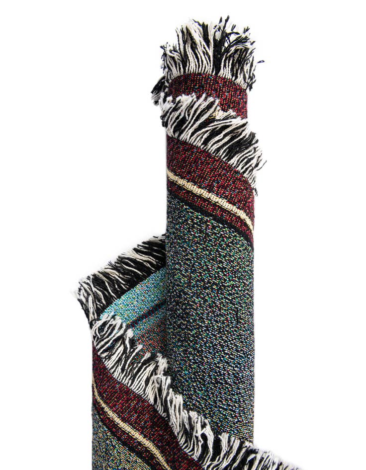 Detail image of 4' 6 x 6' Monarch Of The Glen Throw Blanket