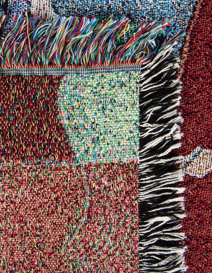 Detail image of 4' 6 x 6' Bay Regatta Throw Blanket