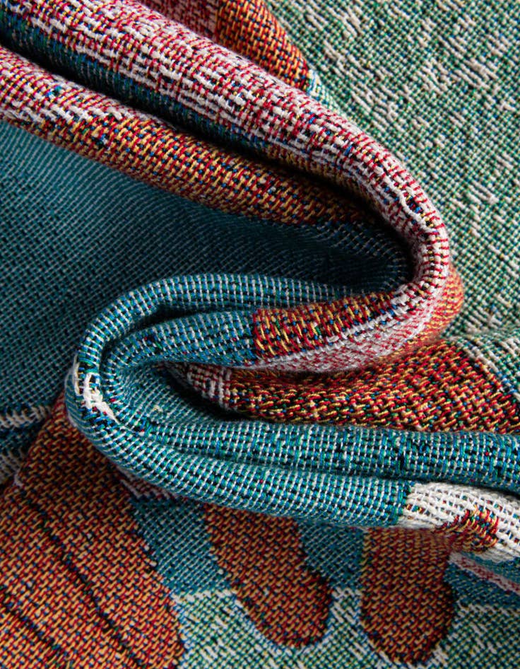 Detail image of 4' 6 x 6' Roller Skate Throw Blanket