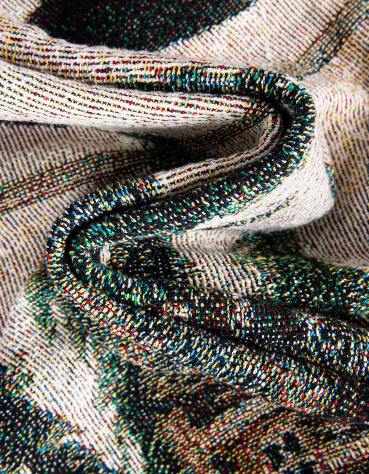 Detail image of 4' 6 x 6' Welcome Canoe Throw Blanket