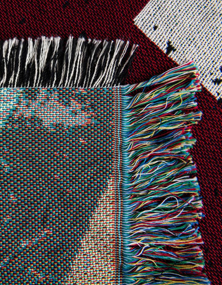 Detail image of 4' 6 x 6' Union Jack Flag Throw Blanket