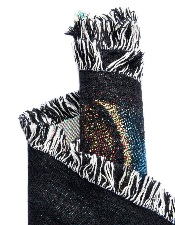 Detail image of 4' 6 x 6' Navy Strong Throw Blanket