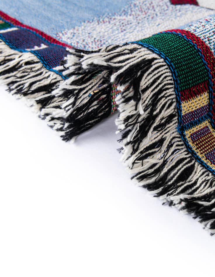 Detail image of 4' 6 x 6' US Navy Throw Blanket