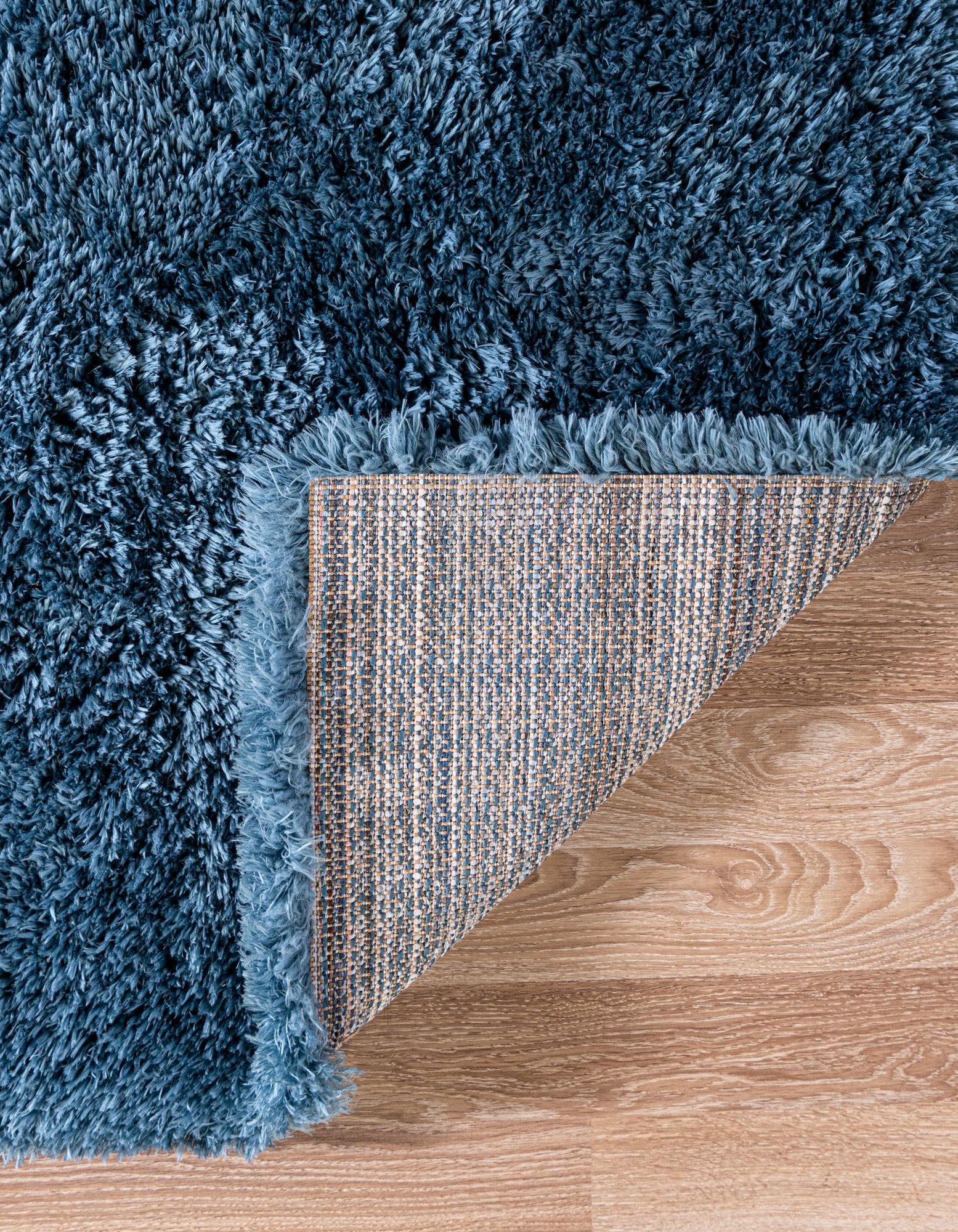 Aegean Blue 2' 7 x 10' Infinity Shag Runner Rug | Rugs.com