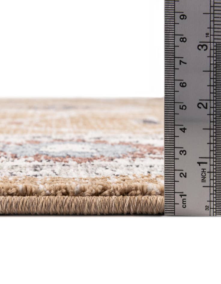 Detail image of  3' 3 x 3' 3 Eco Traditional Round Rug