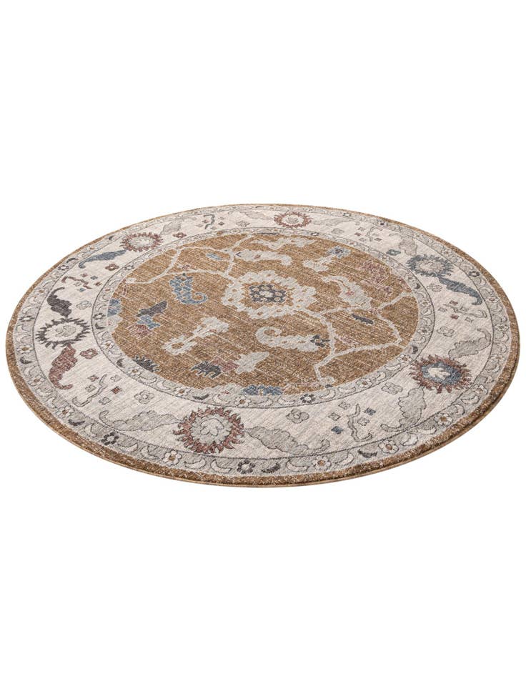Detail image of  7' x 7' Eco Traditional Round Rug