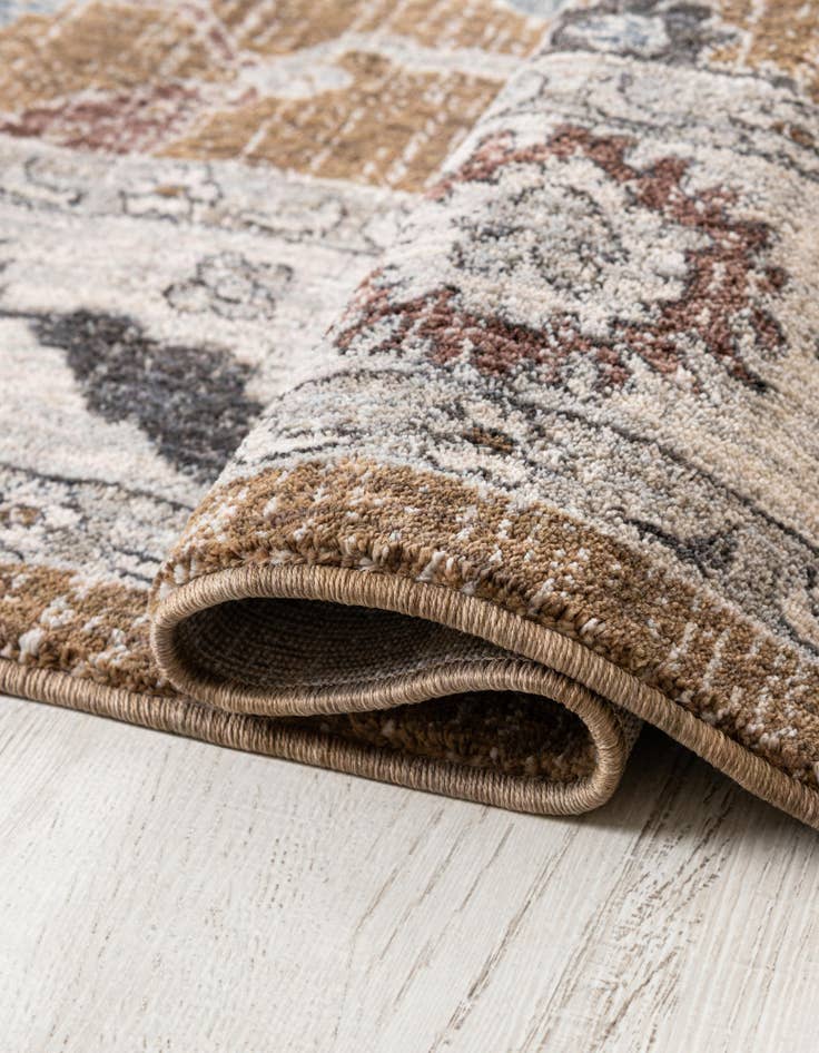 Detail image of  5' 3 x 5' 3 Eco Traditional Square Rug