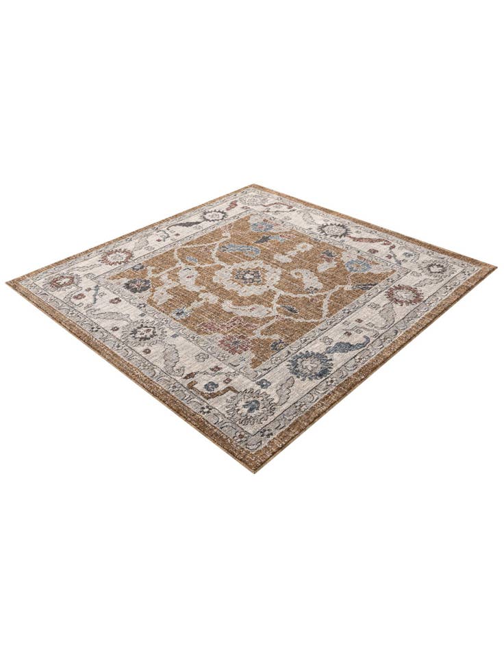 Detail image of  5' 3 x 5' 3 Eco Traditional Square Rug