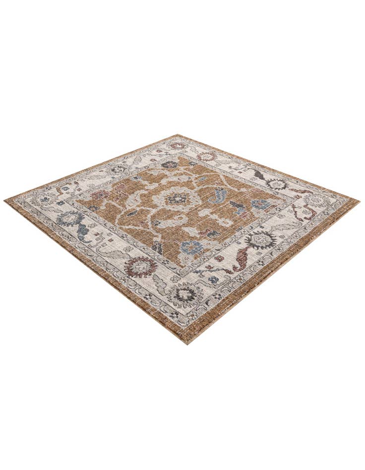 Detail image of  5' 3 x 5' 3 Eco Traditional Square Rug