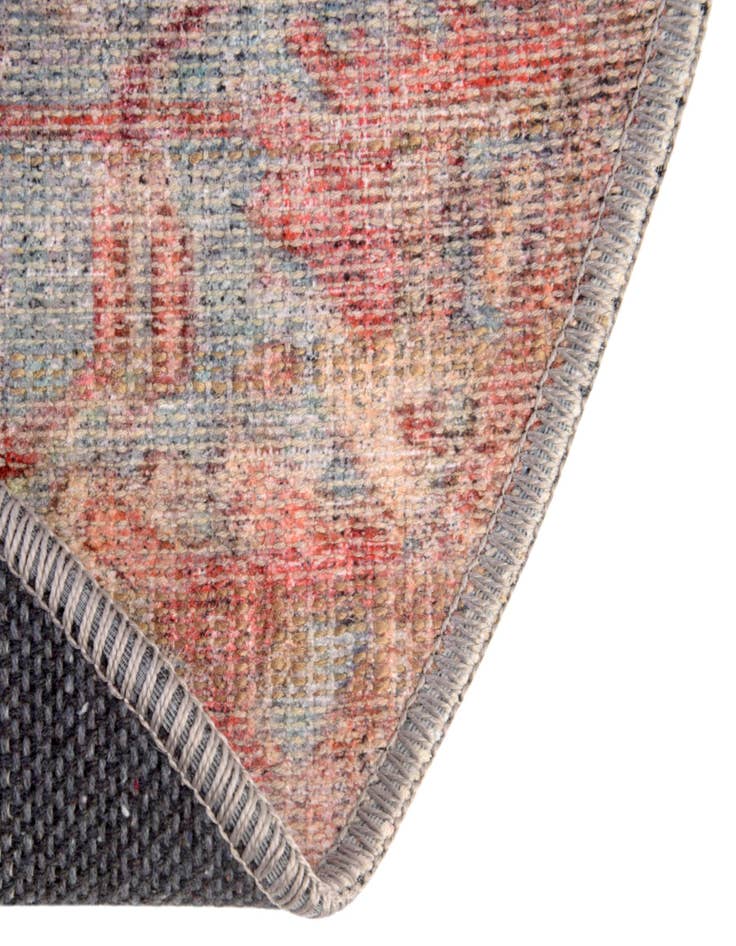 Detail image of  4' x 6'  Washable Nostalgia Oval Rug