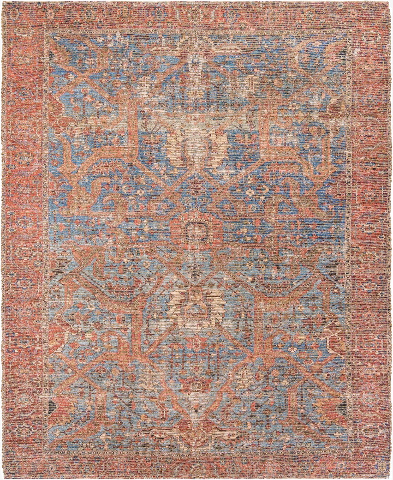  7' 10 x 10' Chenille Jute Rug