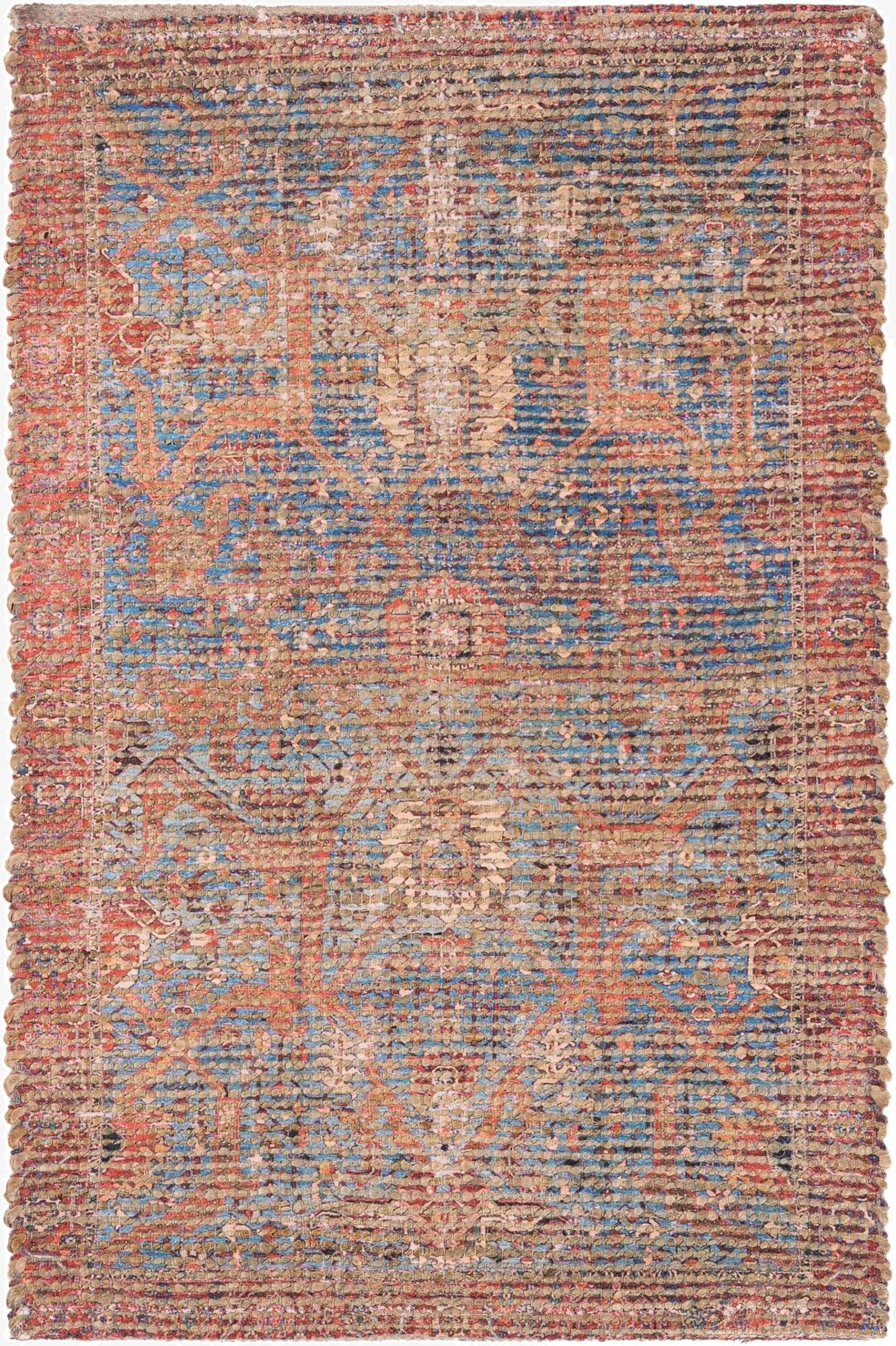  2' x 3' 1 Chenille Jute Rug