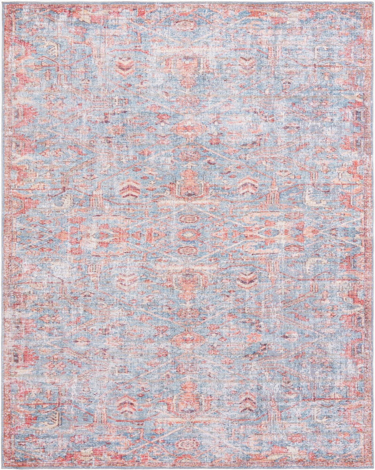  10' 6 x 13'  Washable Nostalgia Rug